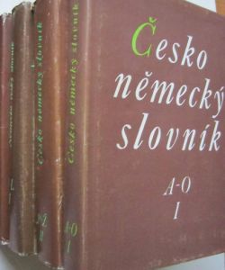 Česko-němecjý a německo-český slovník I-IV.