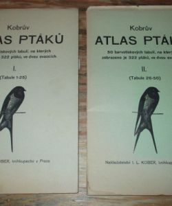 Kobrův atlas ptáků I-II