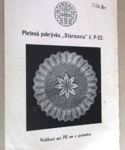 Vkus - Pletená pokrývka Starnavia č. P-22