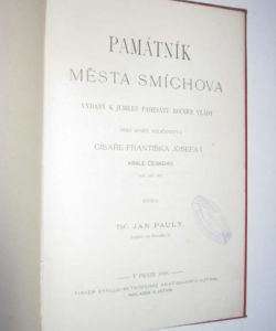 Památník města Smíchova