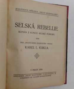 Rachmed + Selská rebellie