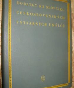 Dodatky ke slovníku Československých výtvarných umělců