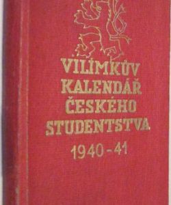 Vilímkův kalendář českého studenstva 1940-41