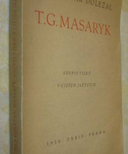 T. G. Masaryk - Soupis tisků v cizích jazycích