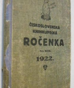 Československá knihkupecká ročenka na rok 1922